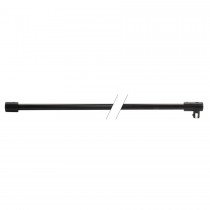 Stabilisatiestang compleet rond voor douchewand 19mm - mat zwart 