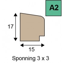 A2 glaslatten geoptimaliseerd hout