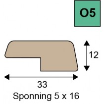 O5 opdeklatten geoptimaliseerd hout