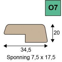 O7 openklapten geoptimaliseerd hout