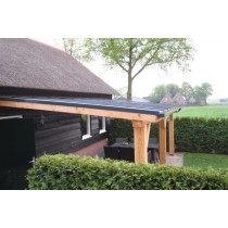 Pext Veranda Douglas Duplo 140 + Polycarbonaatsysteem LT50